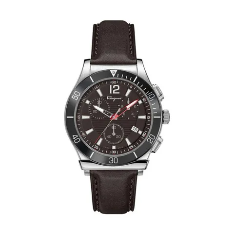 [페라가모]페라가모 1898 스포츠 크로노그래프 쿼츠 남성 가죽시