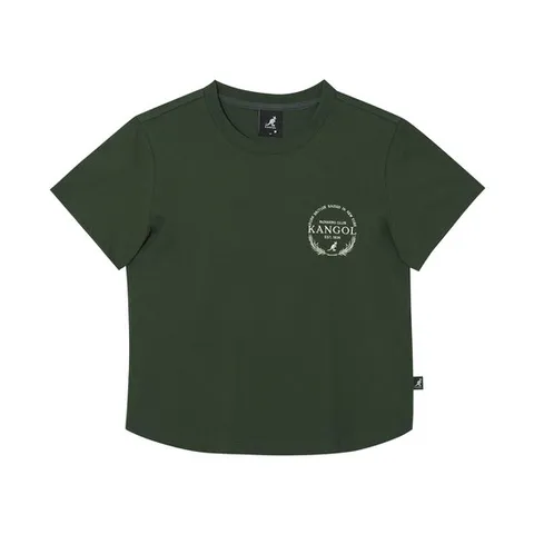 캉골 우먼스 라우렐 티셔츠 2799 포레스트 KREWST27990FO