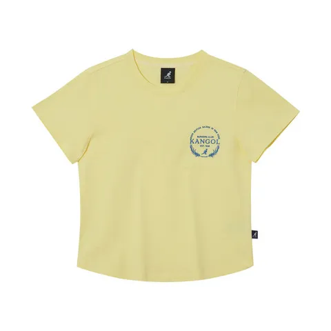 캉골 우먼스 라우렐 티셔츠 2799 레몬 KREWST27990LE