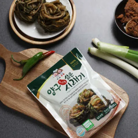 양구 유기농 삶은 시래기 [1.2 kg] 300g × 4봉