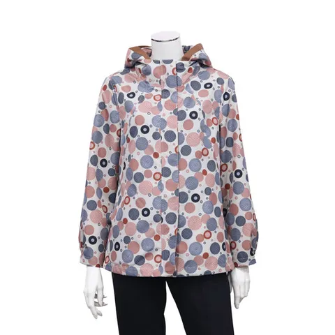 [ 롯데백화점 ][최복호]도트 나염 배색 자켓 (A2332109)