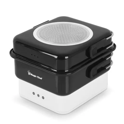 매직쉐프 여행용 미니 캠핑 인덕션 1구 휴대용 자취 소형 원룸 블랙