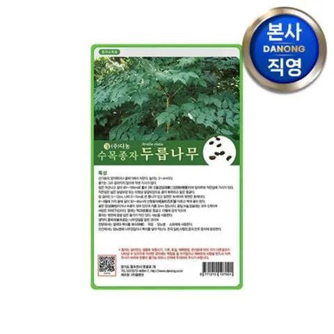 두릅 나무 씨앗 10g . 수목 식물 씨 종자.