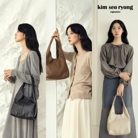 김서룡 시그니처 이태리 램스킨 미니 토트백[런칭 가격199,900원]