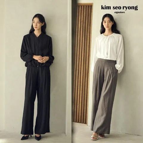 김서룡셔링 와이드팬츠