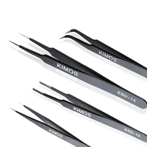 (KIMOS)ESD 고급 핀셋 정전기방지 전자부품