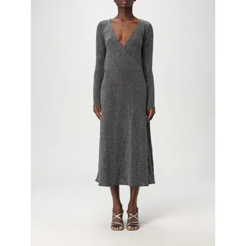 칼라거펠트 롱 원피스 A1W13030 979 Lead