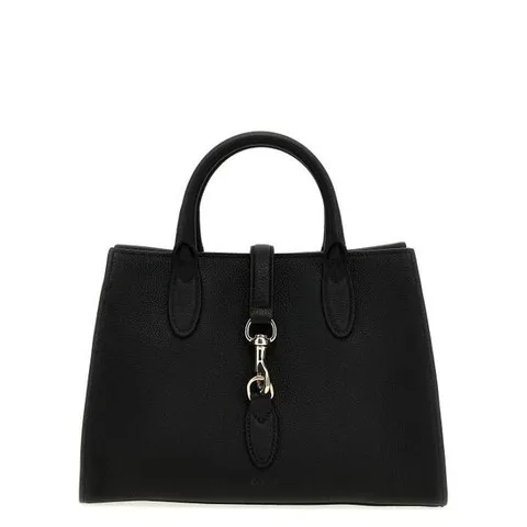 구찌  여성 후크 클로저 미디엄 토트백 806205AZB0G1000 Black B