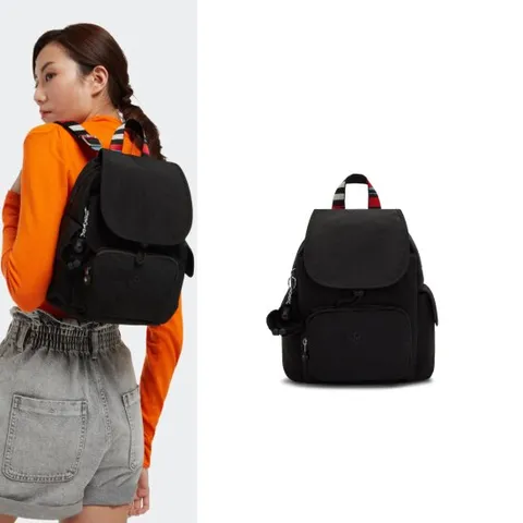 [본사공식]키플링 백팩 여행가방 시티팩미니 KPABA03 BK/NS