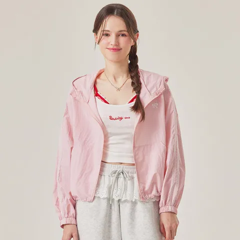 [ 롯데백화점 ]FOCUS  리본레이스아노락후드점퍼 PBBF5S1JP1321