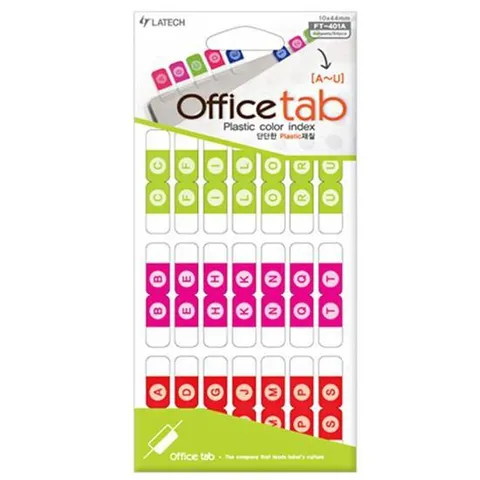 오피스탭 레이테크 오피스탭FT-401A(알파벳A-U)