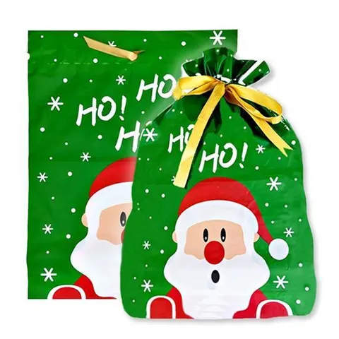 크리스마스 선물 포장 봉투 특대 (10매입) 선물포장