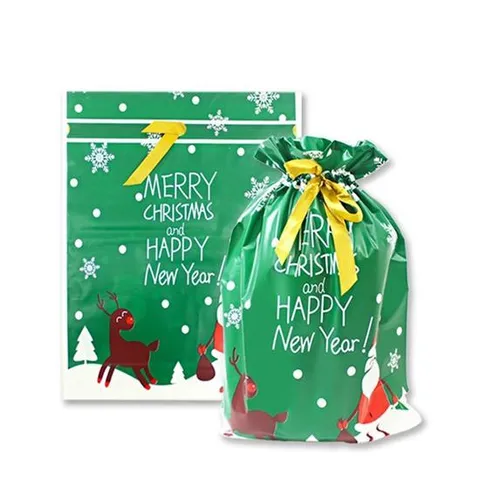 선물포장 크리스마스 선물 포장 봉투 대 (10매입) 3EA