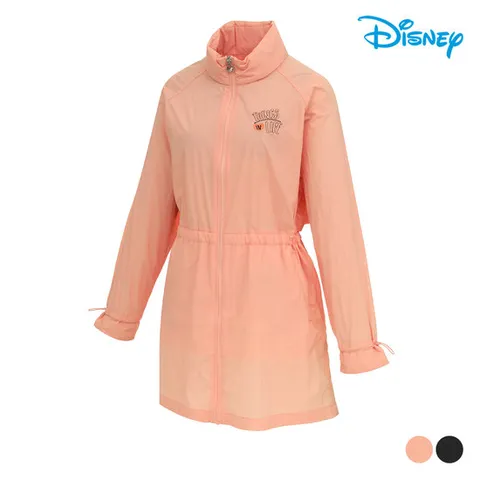 [디즈니골프]여성 스트링 바람막이 하프넥 점퍼 DM1LJP001