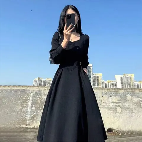 [아리엘스타일]엘레강스 하객룩 모던룩 넬로미원피스