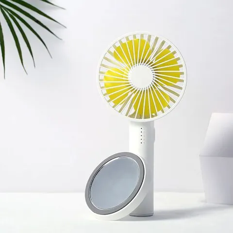 피센 휴대용 선풍기 / 메이크업 미러 핸디팬