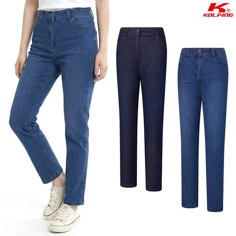 콜핑 여성 여름 얇은 경량 슬림핏 데님 청바지 GS