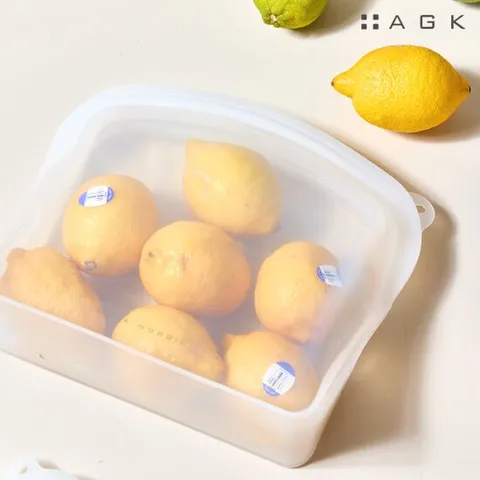 AGKNORDIC리프레쉬실리콘지퍼백1200ml(AGK-SB1200)