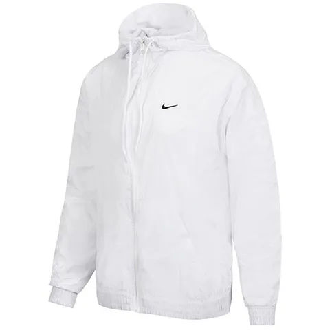 [정품] 나이키 W 클래식 우븐 루즈 UV 프로텍션 후드 재킷 (FV6299-100)
