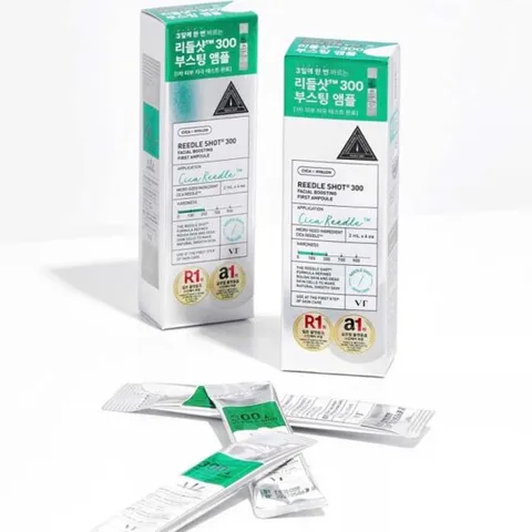 VT 리들샷 300 페이셜 부스팅 퍼스트 앰플 2mlx6개입 브이티 부스터앰플 속건조 피부진정 영양크림 수분크림 보습크림 기초케어 스킨케어 나이트크림 나이트케어 물광피부