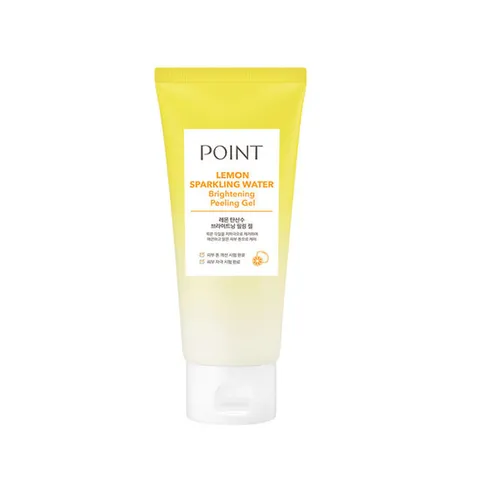 포인트 레몬 탄산수 브라이트닝 필링 젤 100ml 필링젤 피부결개선 화이트닝 미백 스크럽 건성피부 지성피부 모든피부용 수분 보습 영양 피부탄력 피부진정