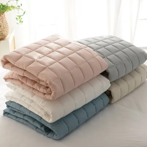 바숨 알러지케어 고정밴드 텐셀 모달 100% 침대패드 퀸 150x200
