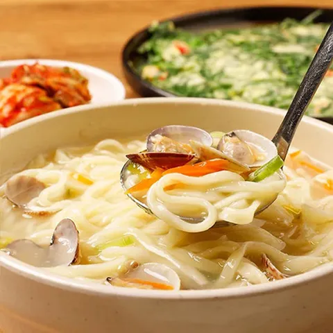 [참도깨비] 부산 장안사 뜨락 칼제비(생면1kg+수제비400g+장국 7봉)