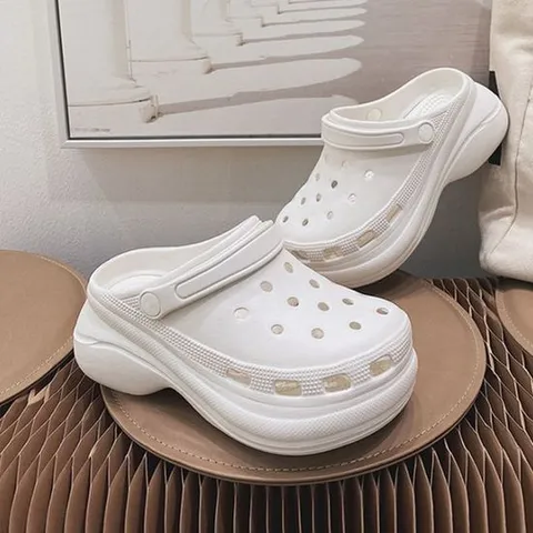 리퍼상품 통굽 경량 키높이 슬리퍼 여름 샌들