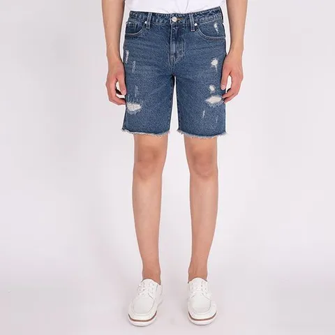 [게스] 남성 반바지 빈티지 미디엄블루 ML2D6983