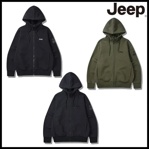 [ 롯데백화점 ][지프] 남여공용 루즈핏 후드 집업 JP4TZU041