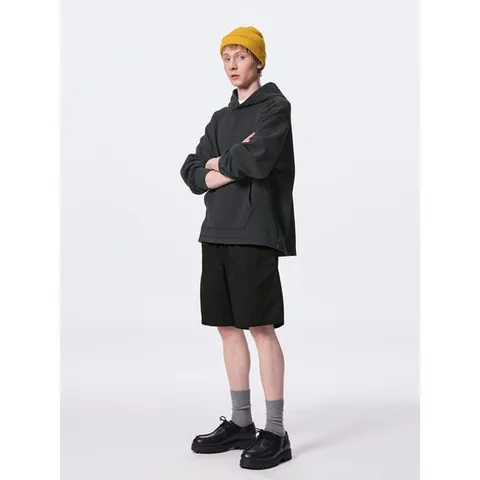 GU by 유니클로 코튼 릴랙스 하프 팬츠