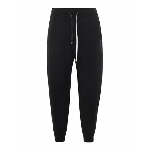 [EMPORIO ARMANI] 라프리마 남성 트랙수트 Bottoms 코튼 블렌드 스웻팬츠 8N1P921JHSZ0999 블랙 /8