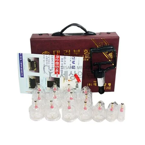 대건 부항세트(DB형) 수동식부항기 권총형 부황세트