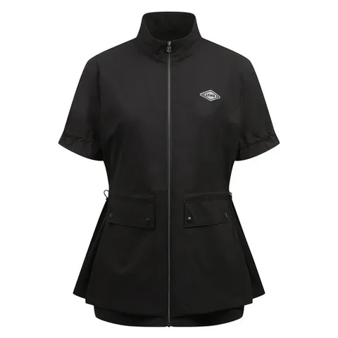 [링스] [25SS] 여성 반팔 점퍼 L21E1JP255_BK