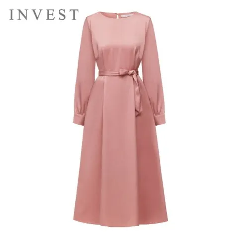 벨티드새틴롱원피스_INI5S1OP3241