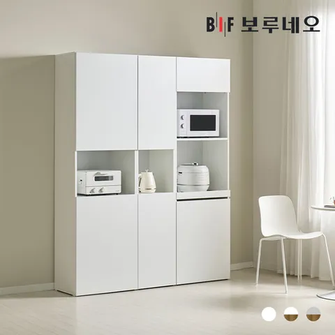 [착불] 보루네오 애드 수납장 키큰장 H세트