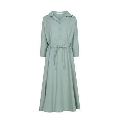 [레코브][레코브] 칠부 소매 카라 원피스(LK61C4OP509X)