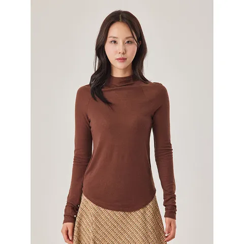 [조이너스]슬림 반하이넥 니트 티셔츠_JACS0-WKL010