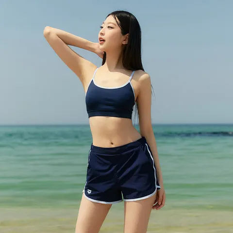 [아레나공식] 에센스 레귤러핏 래쉬가드 3PCS 세트 A5BL1PS06DNV