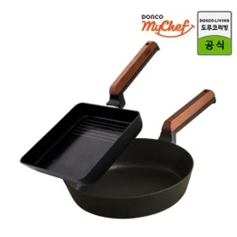 [도루코]도루코 마이셰프 헤이즐 IH 프라이팬 28cm+계란말이 21c