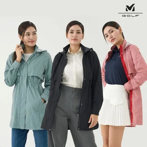 밀레골프  최신상 여성 봄 바람막이 재킷
