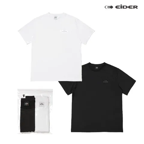 [ 롯데백화점 ]남성 여름 기능성(흡습속건.신축성) 라운드 반팔티셔츠 2세트 (DMM24288)