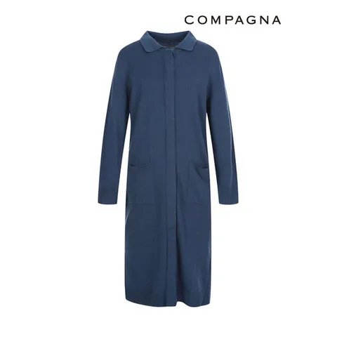 [꼼빠니아]심플 카라 니트 롱 원피스_CCCS1-WSO010