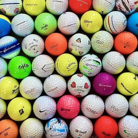 로스트볼 A급 50피스 골프공