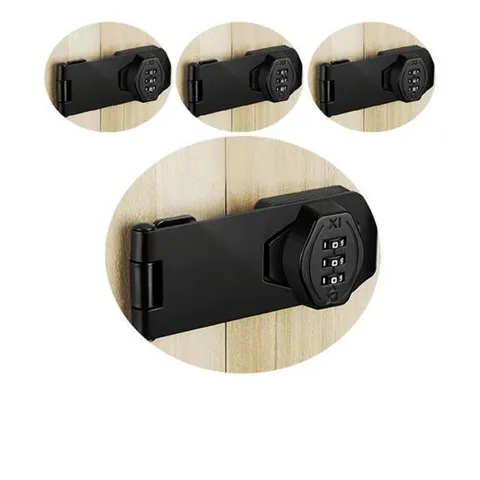 잠금장치 보안이 중요한 곳에 설치하는 비밀번호 경첩 X 4개입