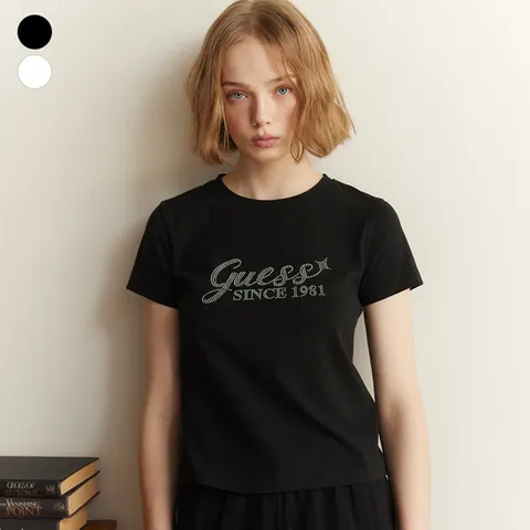 [ AK백화점 ][게스] 여성_게스 핫픽스 반팔 T (OP2K5403)