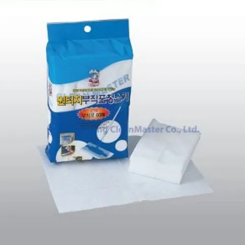 막대걸레 부직포 청소기 청소폼 물 걸레 거실 바닥 리필 60매