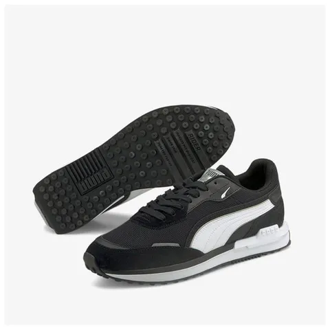 푸마 여성 시티 라이더 B&W 트레이닝화 운동화 382046-01