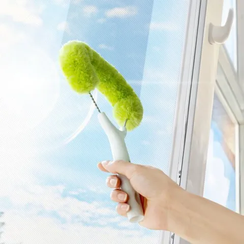 더스트키퍼 속 깊은 때 긁어내는 방충망 청소솔