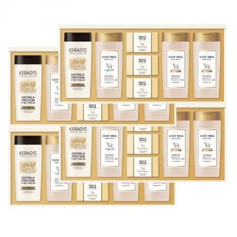 명절선물세트 선물세트 인기 애경 품격 산양유바디워시 내추럴밀크3